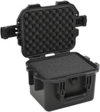 PP Portable Flight Case, Lockable Tool Box for Transportation Travelling, Protective Equipment Case, 11.8"x9.6"x7.9", -290