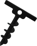 Rustproof Garden Screw Anchors with Spirals Corrosions Ground Stakes for Landscape Backpacking Playgrounds Canopies Greenhouses Screw Stakes