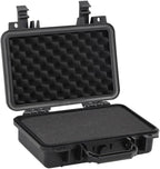 PP Portable Flight Case, Lockable Tool Box for Transportation Travelling, Protective Equipment Case, 11.8"x8.7"x3.9", -280