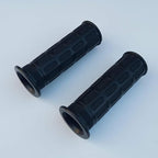 2Pcs Rubber Nonslip Handlebar Grips Bike Handle Grips Rubber Mountain Bike Handlebar for Wheelbarrow, Tractors, Mowers