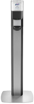 PURELL MESSENGER Floor Stand with ES6 Automatic Dispenser, Graphite (Pack of 1) - 7316-DS-SLV