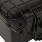 PP Portable Flight Case, Lockable Tool Box for Transportation Travelling, Protective Equipment Case, 10.6"x9.8"x7.1", -282