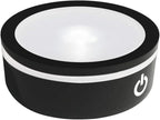 EUSTUMA LED Light Base Non-slip Round Display Stand In A Variety of Colors,Suitable for Glass Crystal Spherical Artwork,Holiday Party Decoration.(Notice:Not rotating)