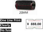 6 Pack Price Gun Inks, Replacement Ink Roller Compatible with MX-5500 Label Price Gun
