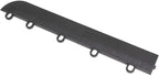 Big Floors Female Transition Edge Kit, Durable Interlocking Modular Garage Floor Edging, Compatible with RaceDeck, GarageTrac and GarageDeck Products, (11 Piece), Graphite