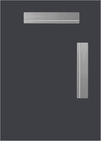 Ruomeng Wall Mirror Beveled Edge Frameless Mirror 24” x 36" Accent Mirror for Bathroom Vanity and Entryway