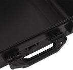 PP Portable Flight Case, Lockable Tool Box for Transportation Travelling, Protective Equipment Case, 18.5"x14.2"x7.1", -283