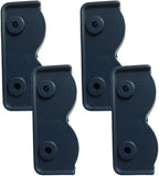 4 pcs Rectangular Bracket Replacement Connectors, Canopy Tent Gazebo Replacement Connector Spare Parts for Pop-Up Gazebo Tent Outdoor Furniture