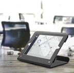 Tablet Kiosk POS Stand Compatible 10.2” iPad 7 8 9 Generation with 360 Swivel Base