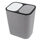 BESPORTBLE Dry and Wet Separation Trash Bin Dual Compartment Kitchen Garbage Can with Lid for Organized Waste Sorting and Clean Disposal in Home
