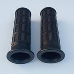 2Pcs Rubber Nonslip Handlebar Grips Bike Handle Grips Rubber Mountain Bike Handlebar for Wheelbarrow, Tractors, Mowers
