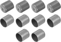 uxcell 10pcs Rubber End Caps 23mm ID Vinyl Round End Cap Cover Screw Thread Protector Light Grey