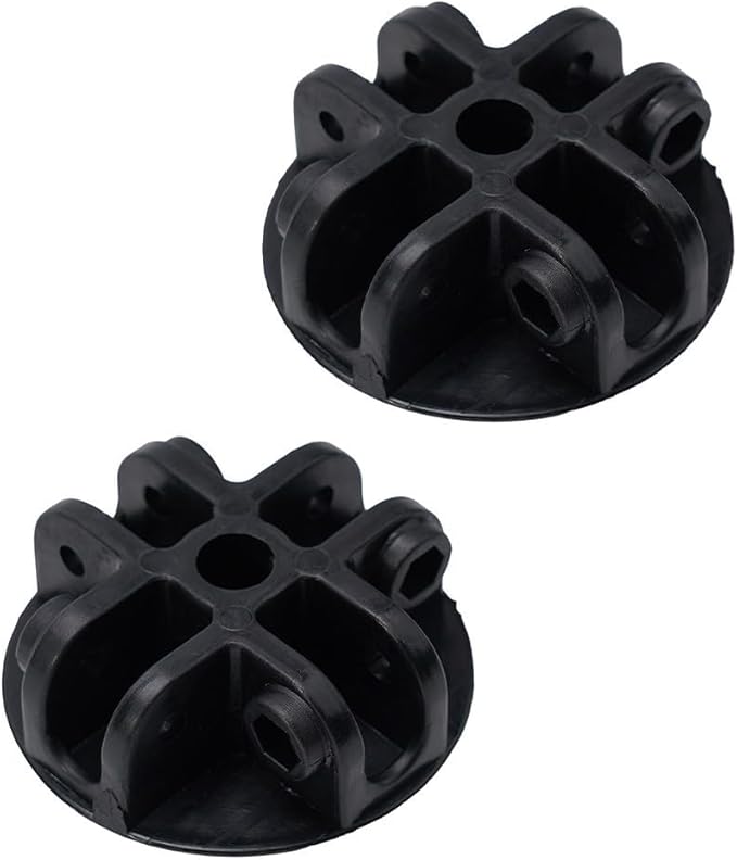 Tent Plastic Top Cover, Pop-up Canopy Connector, 4-Way Center Bracket Connector Black Gazebo Accessories, Tent Cooling Tent Plastic Accessories(2pcs)