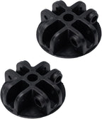 Tent Plastic Top Cover, Pop-up Canopy Connector, 4-Way Center Bracket Connector Black Gazebo Accessories, Tent Cooling Tent Plastic Accessories(2pcs)
