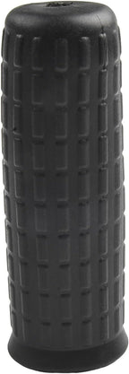 2Pcs Wheelbarrow Rubber Handles Replacement, Anti-slip Handle Grip Covers Weatherproof Handles Non-Slip Round Tubes for Garden Carts(122x32mm Black)