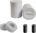 One-Line White Price Gun Labels- 10,000 White Blank Price and Date Gun Labels with 2 Ink Roll, Fits MX-5500 and LonXFan 1 Line Price and Date Guns