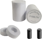 One-Line White Price Gun Labels- 10,000 White Blank Price and Date Gun Labels with 2 Ink Roll, Fits MX-5500 and LonXFan 1 Line Price and Date Guns