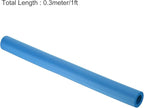 uxcell Foam Tubing for Handle Grip Support,18mm ID 30mm(1 3/16") OD 0.3 Meter/1ft Length Blue