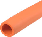 uxcell Foam Tubing for Handle Grip Support, 33mm ID 45mm OD 1m Length Orange