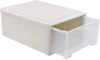 18 Quart Stacking Chest Storage Drawer Box Bin, Desktop Office Organizer, 1 Pack