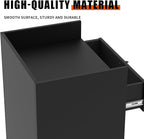 24”W * 18”D * 38”H - Cash Register Stand，Cash Wrap Checkout Desk Counter Stand with Drawer & 2 Tiers Storage for Church, Retail Store, Debate, Shopping Mall