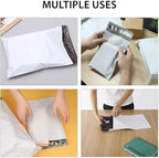 100 12x16 Poly Mailers Bags Inch Premium Envelopes Shipping Bag, Self-Seal, Waterproof, Privacy Opaque, Mailing Packaging Bags