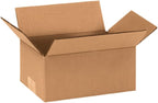 Secure Seal - 9x6x4 Pack of 25 Corrugated Cardboard Packing Shipping Mailing Moving Carton Boxes