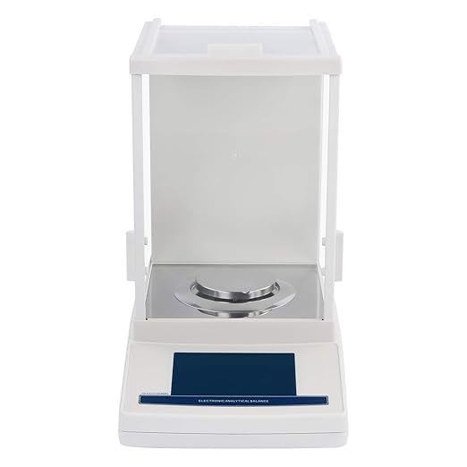 U.S. Solid 0.1mg Analytical Balance, 220g x 0.0001g Touch Panel Lab Scale, Auto Internal Calibration, RS232, Piece Counting, Percent Weighing, Adjustable Stability & Display Speed, g, oz, ct, mg