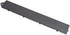 Big Floors Male Transition Edge Kit, Durable Interlocking Modular Garage Floor Edging, Compatible with RaceDeck, GarageTrac and GarageDeck Products, (11 Piece), Graphite