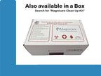 Bloodborne Pathogen & Vomit Cleanup Kit 2pack- Be OSHA Compliant| First Response Spill Kit for Bodily Fluids | Bodily Fluid Clean Up Pack| Ideal for Schools, Restaurants & Retirement Homes-2pack