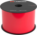LabelTac 4 and Pro Model Indoor/Outdoor Rack Label Supply 3" x 150' Red