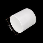 uxcell 5pcs Rubber End Caps 38mm ID Vinyl Round Tube Bolt Cap Cover Screw Thread Protectors White