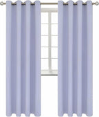 BGment Room Darkening Curtains 84 Inches Long - Grommet Thermal Insulated Drapes Window Treatment Curtains for Bedroom, 2 Panels, 52 x 84 Inch, Lavander