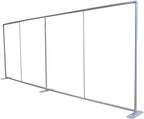 Custom Straight Tension Fabric Display Backdrop, Step and Repeat Backdrops for Events, Trade Show Display Backdrop Booth (Graphic with Stand, 17x8ft Single Sided Print)