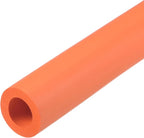 uxcell Foam Tubing for Handle Grip Support, 18mm ID 30mm OD 1m Length Orange