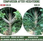 26" T x 17.5" D Artificial Boxwood Trees Set of 2 UV-Resistant Real-Touch Artificial Topiary for Front Porch and Home Décor