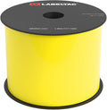 LabelTac 4 and Pro Model Indoor/Outdoor Rack Label Supply 3.5" x 150' Hi-Vis Yellow