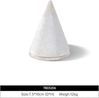 Resilient Velvet Bracelet Display Stand, Cone-Shaped Bangle Storage Holder For Jewelry Store Retail Countertop Organizer Stand (Beige, Resilient Velvet)