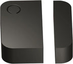 Door Sensor Cover Compatible with Ring (Color Matching), Snap-On Design for Ring 1st/2nd Gen Sensors, Strong Protective to Hide White Sensor, Upgrade Home Security Aesthetics - Black