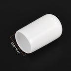 uxcell 20pcs Rubber End Caps 11mm ID Vinyl Round End Cap Cover Screw Thread Protectors White