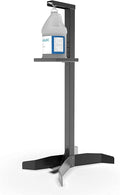 Foot Operated Hand Sanitizer Stand, Freestanding Fully Adjustable Hand Sanitizing Station for Commercial and Industrial Use