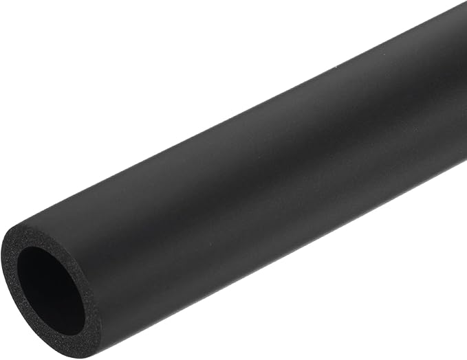 uxcell Foam Tubing for Handle Grip Support,20mm ID 30mm(1 3/16") OD 0.3 Meter/1ft Length Black