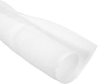 MECCANIXITY 1-3/10 Inch ID Split Loom Tubing 6.5ft Polyester Cord Protector Wire Cable Sleeve for USB Cable Power Cord, White