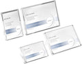 Acrylic Label Holder Price Tag Displays Sign Holder Data Card Holder Ads Display Stand (C: 100*70mm/3.94*2.76 inches)
