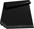 100Pack 17.7x22" Black Poly Mailers - Self Sealing, Waterproof & Tear-Resistant Shipping Envelopes for E-Commerce, Clothing, Books & Small Business