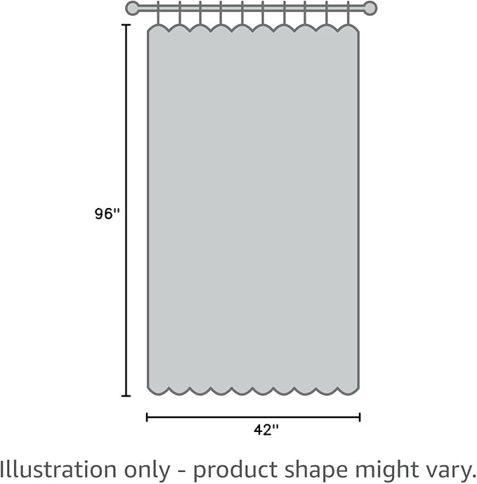 JIUZHEN Blackout Curtains for Bedroom - Thermal Insulated Room Darkening Noise Reducing, 42 x 96 Inch Length Curtains for Living Room, Set of 2 Panels with Tiebacks,Ivory
