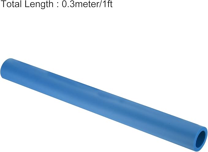 uxcell Foam Tubing for Handle Grip Support,22mm(7/8") ID 32mm(1 1/4") OD 0.3 Meter/1ft Length Blue