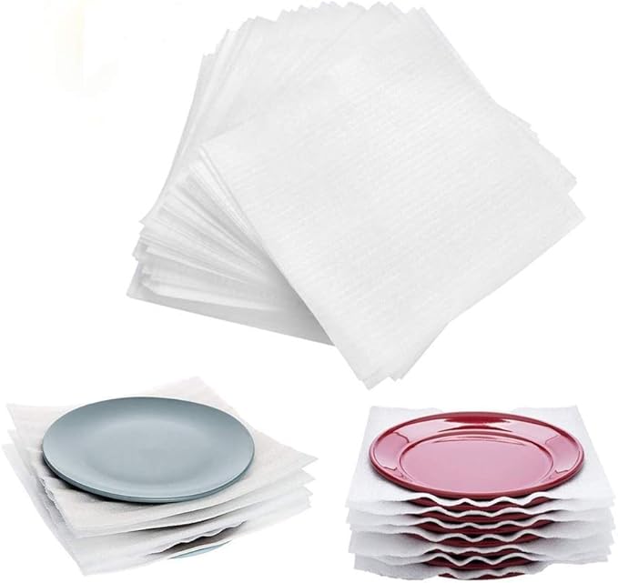 Foam Wrap Cushion Sheets,Yision 12 Inch Safely Wrap to Protect Dishes, Glasses, Plates and Fragile Items for Moving Boxes(White,50-Pack)