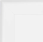 SnapeZo Poster Frame 36x48 Inches, White 1.7 Inch Aluminum Profile, Front-Loading Snap Frame, Wall Mounting, Wide Series
