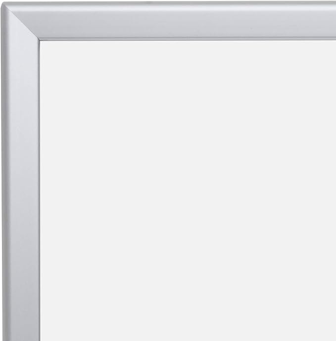 SnapeZo Poster Frame 22x28, Silver, 1.25 Inch Aluminum Profile, Front-Loading Snap Frame, Wall Mounting, Professional Series